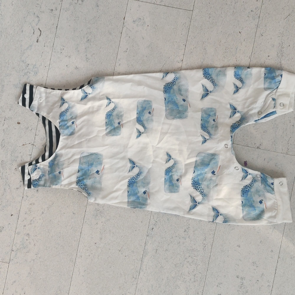 Baby Jumper Whale Pattern Japan